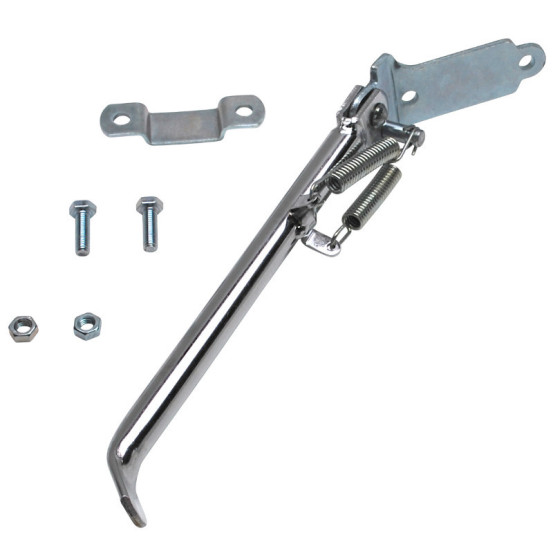 Béquille latérale Peugeot 103 SPX / RCX Chromé (longueur 275mm)