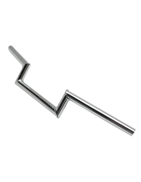 Guidon Z barre lisse acier chromé Peugeot 103/MBK/Motobécane 51 (hauteur 50mm)