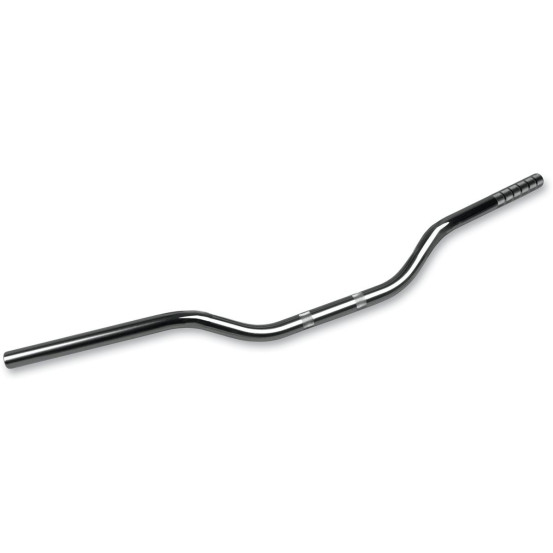 Guidon diamètre 22mm TRW OFFROAD medium alu anodisé titanium