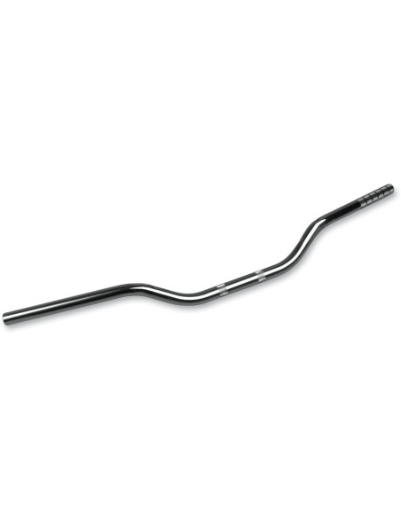 Guidon diamètre 22mm TRW OFFROAD medium alu anodisé titanium
