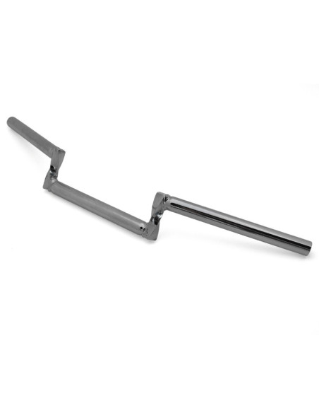 Guidon Z barre torsade acier chromé Peugeot 103/MBK/Motobécane 51 (hauteur 50mm)