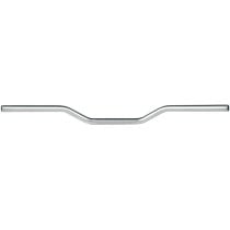 Guidon diamètre 22mm TRW Superbike confort acier couleur argent