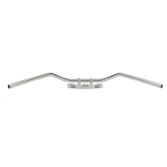 Guidon diamètre 25,4mm (1 inch) TRW ROADSTAR WIDE medium acier chrome