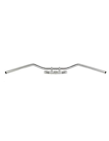 Guidon diamètre 25,4mm (1 inch) TRW ROADSTAR WIDE medium acier chrome