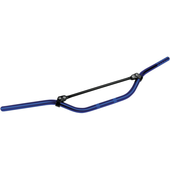 Guidon diamètre 22mm TRW OFFROAD haut alu bleu