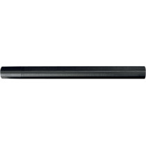 Tube aluminium pour demi-guidon TRW noir - diamètre 22mm - Longueur 250mm