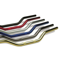 Guidon diamètre 22mm TRW en aluminium anodisé or