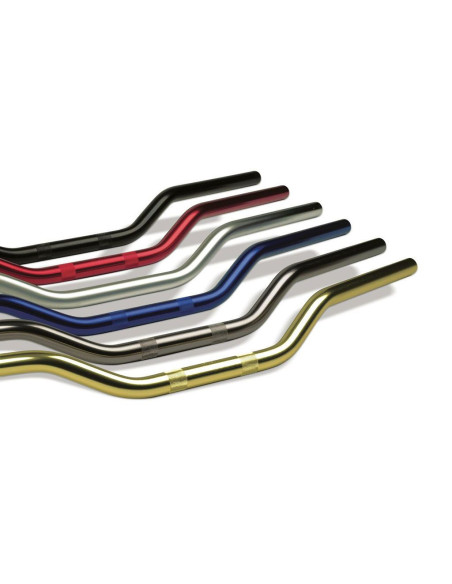 Guidon diamètre 22mm TRW en aluminium anodisé or