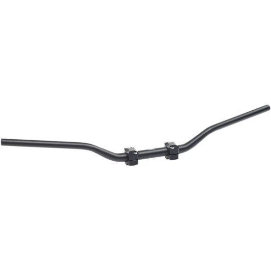 Guidon diamètre 28,6mm TRW en aluminium anodisé noir