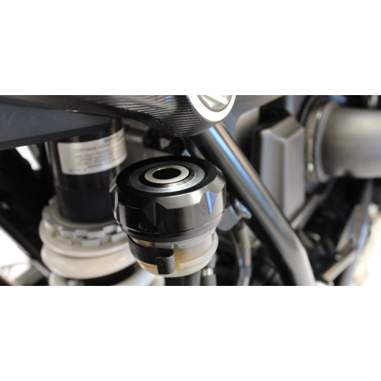 Couvercle de réservoir de maitre cylindre de frein GILLES TOOLING - Noir - BMW/Ducati