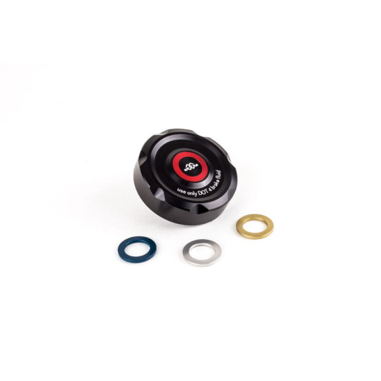 Couvercle de réservoir de maitre cylindre de frein GILLES TOOLING - Noir - BMW/Honda/Kawasaki/KTM/Suzuki/Yamaha