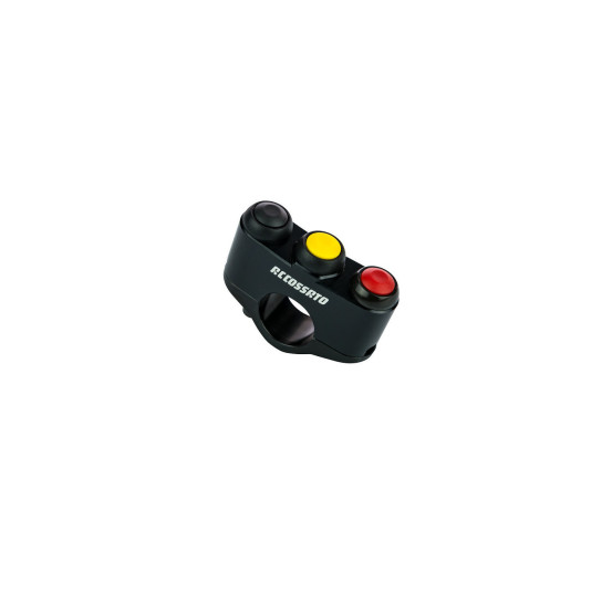 Commodo racing côté gauche ACCOSSATO - 3 boutons