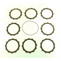 Kit disques embrayage garnis + Joint de couvercle embrayage ATHENA - YAMAHA 250 YZ 1999-2021 450 YZ-F 2010 2