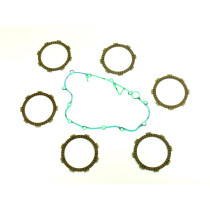 Kit disques embrayage garnis + Joint de couvercle embrayage ATHENA - HONDA 150 CRF-R 2007-2013 2