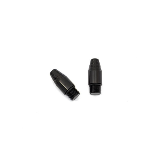 Embouts de guidon LG GILLES TOOLING pour guidons 22mm Noir