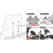 Kit Fixation Givi 06SKIT Yamaha MT-07 Tracer 2016-2019