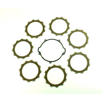 Kit disques embrayage garnis + Joint de couvercle embrayage ATHENA - HUSQVARNA 125 CR 2010-2013 125 WR 2010-2013 150 CR 2011 2