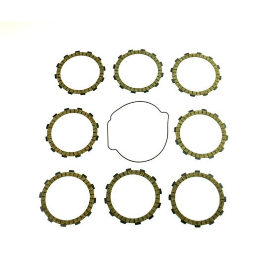 Kit disques embrayage garnis + Joint de couvercle embrayage ATHENA - KTM 450 EXC 2011