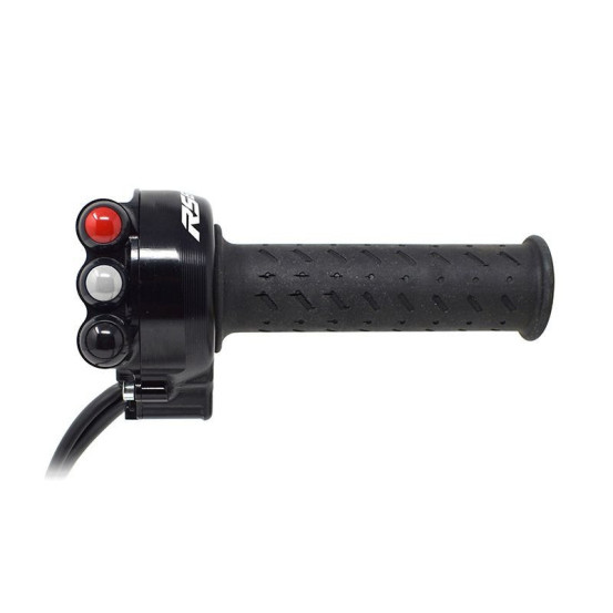 Commodo droit plug and play JET PRIME - Fixation sur poignée de gaz origine - APRILIA RS 600 2020-
