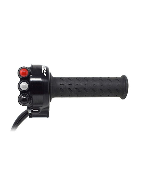 Commodo droit plug and play JET PRIME - Fixation sur poignée de gaz origine - APRILIA RS 600 2020-
