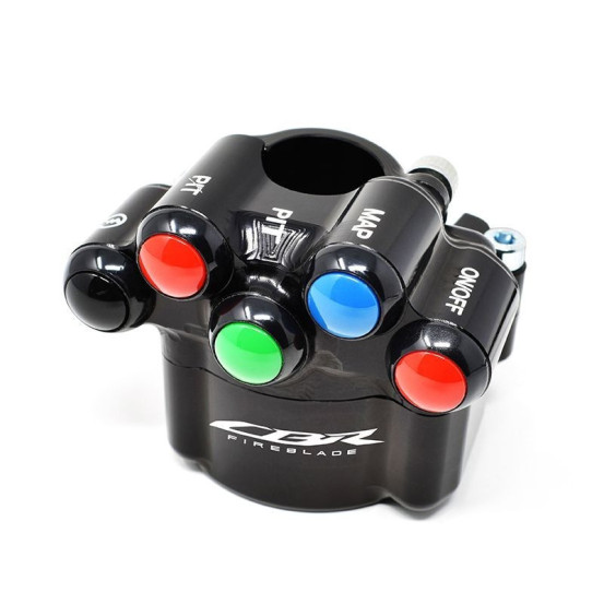 Commodo racing côté droit JET PRIME - Fixation sur poignée de gaz origine - HONDA 1000 CBR RR-R 2020-