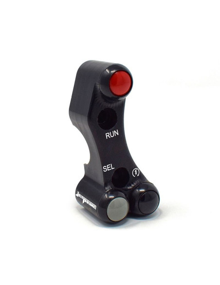 Commodo racing droit plug and play JET PRIME - Fixation sur maitre cylindre origine - KAWASAKI ZX10R 2021-2022