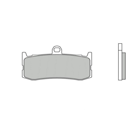 Plaquettes de frein BREMBO route/sport métal fritté - 07GR06SR