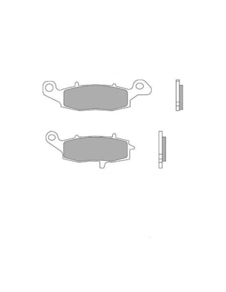 Plaquettes de frein BREMBO route/sport métal fritté - 07KA19SR