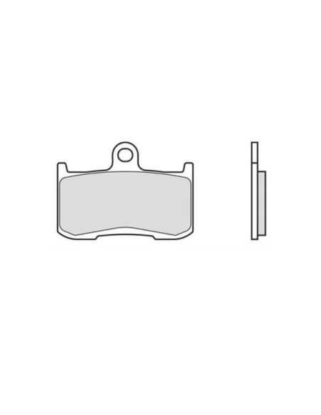 Plaquettes de frein BREMBO route/sport métal fritté - 07KA23SR