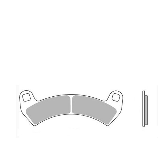 Plaquettes de frein BREMBO Off-Road métal fritté - 07PO14SD