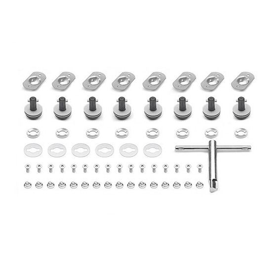 Kit de conversion démontage rapide Givi 07RKIT pour supports valises
