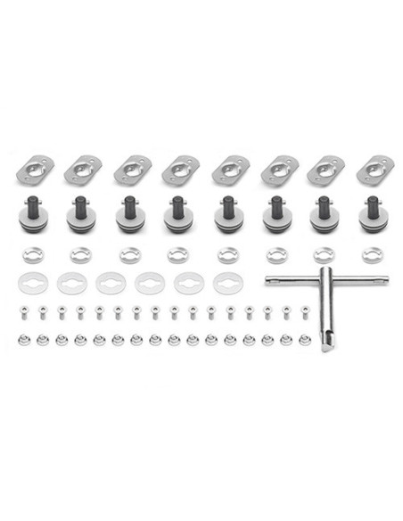 Kit de conversion démontage rapide Givi 07RKIT pour supports valises