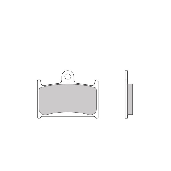 Plaquettes de frein BREMBO route/sport métal fritté - 07SU14SR