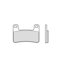 Plaquettes de frein BREMBO métal fritté - sport - 07SU27SR