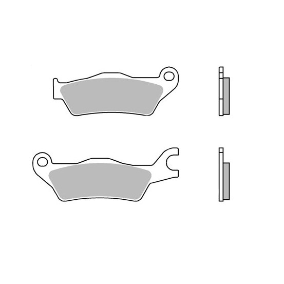 Plaquettes de frein BREMBO route carbone céramique - 07SU33CC