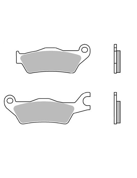 Plaquettes de frein BREMBO route carbone céramique - 07SU33CC