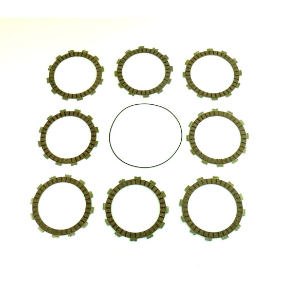 Kit disques embrayage garnis + Joint de couvercle embrayage ATHENA - HONDA 250 CRF-R 2004-2007