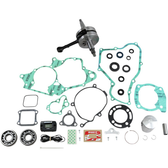 Kit complet piston + vilebrequin + joints moteur WISECO - Côte piston 47,45mm - HONDA CR 85 R 2003-2004