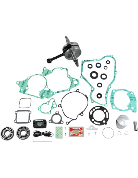Kit complet piston + vilebrequin + joints moteur WISECO - Côte piston 47,45mm - HONDA CR 85 R 2003-2004