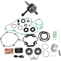 Kit complet piston + vilebrequin + joints moteur WISECO - Côte piston 44,45mm - KAWASAKI KX 65 2000-2005