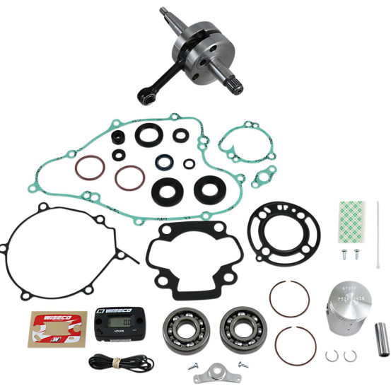 Kit complet piston + vilebrequin + joints moteur WISECO - Côte piston 44,45mm - KAWASAKI KX 65 2000-2005
