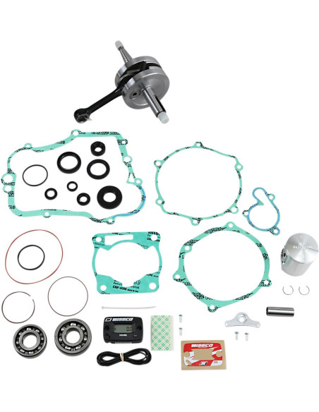 Kit complet piston + vilebrequin + joints moteur WISECO - Côte piston 47,45mm - YAMAHA YZ 85 2002-2018