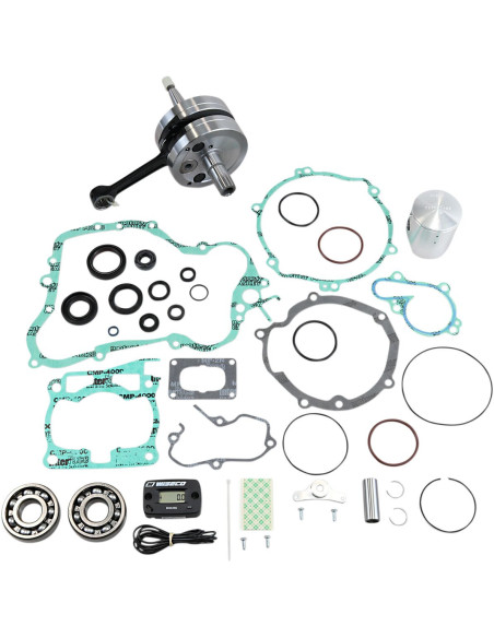 Kit complet piston + vilebrequin + joints moteur WISECO - Côte piston 53,95mm - YAMAHA YZ 125 1998-2000
