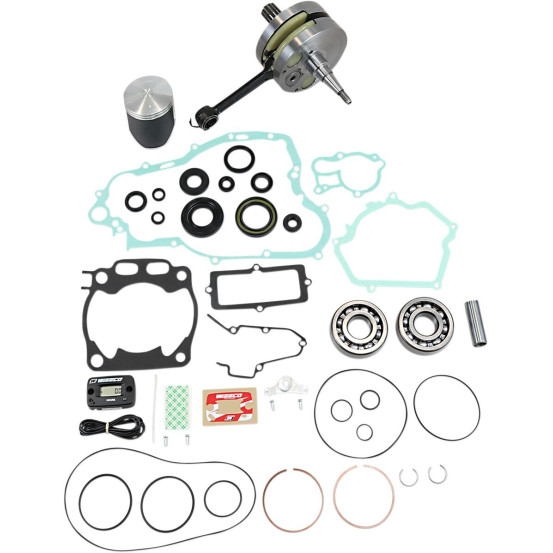 Kit complet piston + vilebrequin + joints moteur WISECO - Côte piston 66,36mm - YAMAHA YZ 250 1999-2000