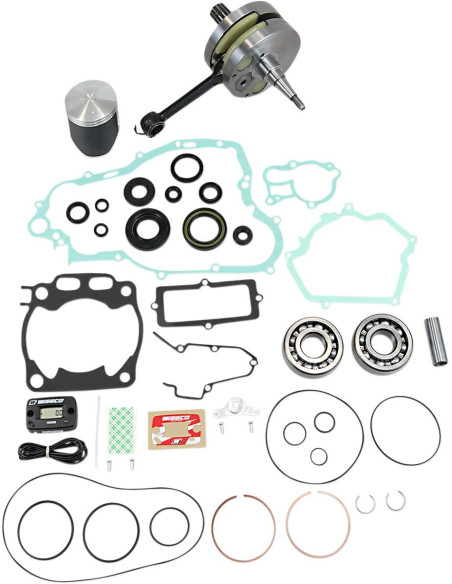 Kit complet piston + vilebrequin + joints moteur WISECO - Côte piston 66,36mm - YAMAHA YZ 250 1999-2000