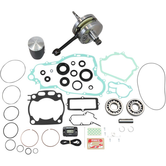 Kit complet piston + vilebrequin + joints moteur WISECO - Côte piston 66,36mm - YAMAHA YZ 250 2001