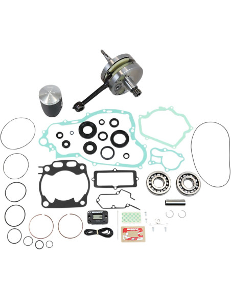 Kit complet piston + vilebrequin + joints moteur WISECO - Côte piston 66,36mm - YAMAHA YZ 250 2001