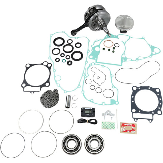 Kit complet piston + vilebrequin + joints moteur WISECO - Côte piston 95,94mm - HONDA CRF 450 R 2002-2006