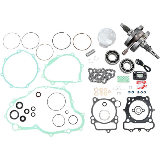 Kit complet piston + vilebrequin + joints moteur WISECO - Côte piston 76,95mm - YAMAHA YZ 250 F 2003-2004
