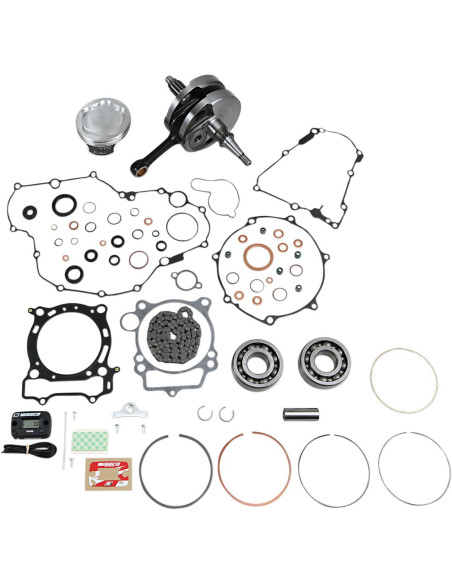 Kit complet piston + vilebrequin + joints moteur WISECO - Côte piston 94,94mm - YAMAHA YZ 450 F 2006-2009
